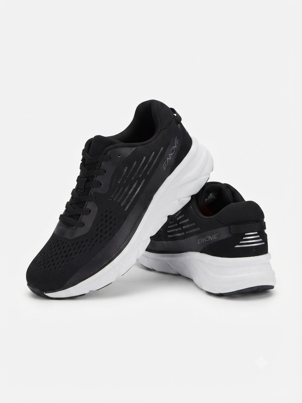 EUC-EASY SPIRIT -Black and White Women’s Running Sneakers
